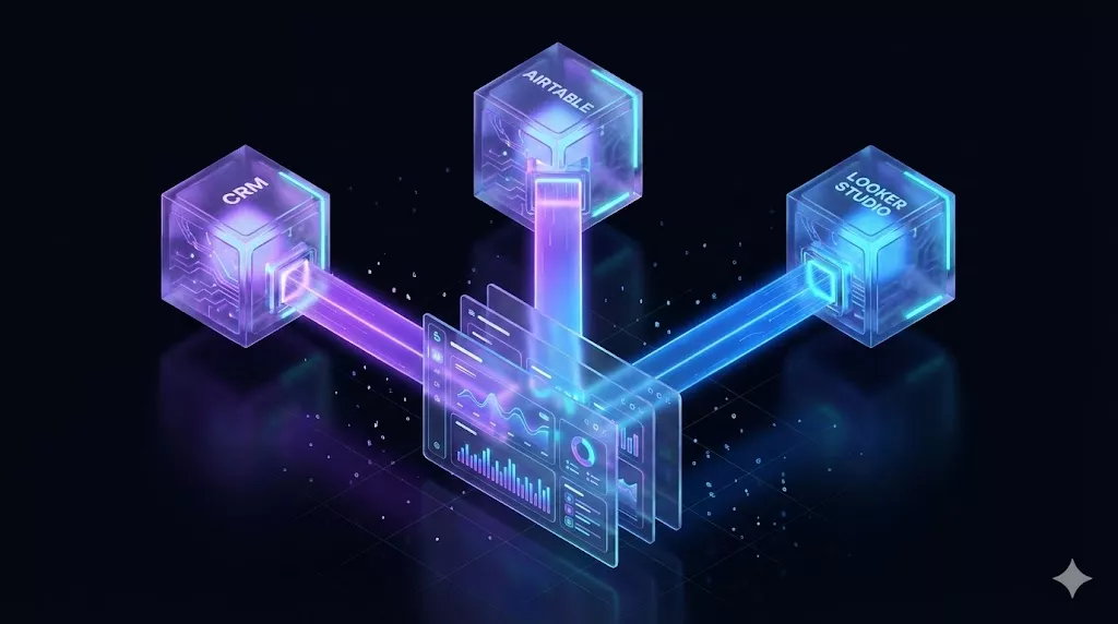 Jak połączyć CRM Airtable i Looker Studio w jeden dashboard